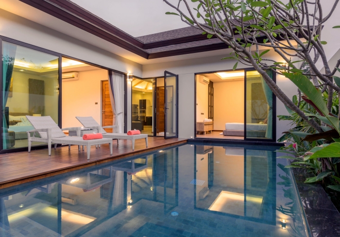 2 bedroom pool villa near PIA and airport